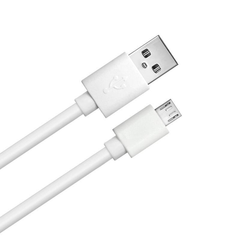 3ft Micro USB Cable for Motorola, Samsung, LG, BLU, Kyocera (White)