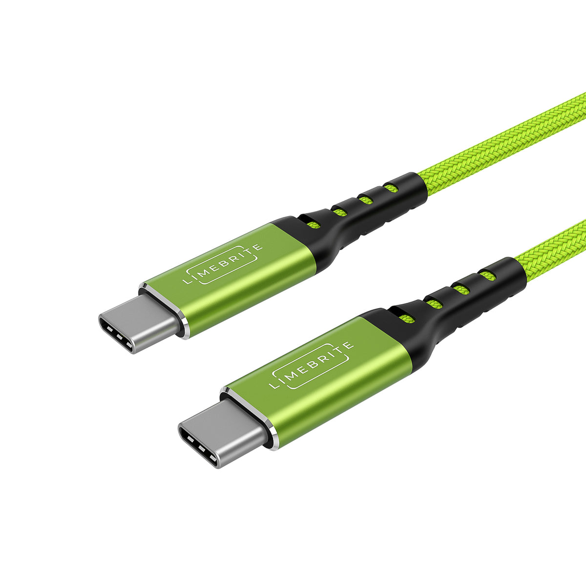 Limebrite Fast Charger for iPhone 17/16/15/Pro/Max/Plus, iPad Air, iPad Pro, Mini 6 (USB-C) Green