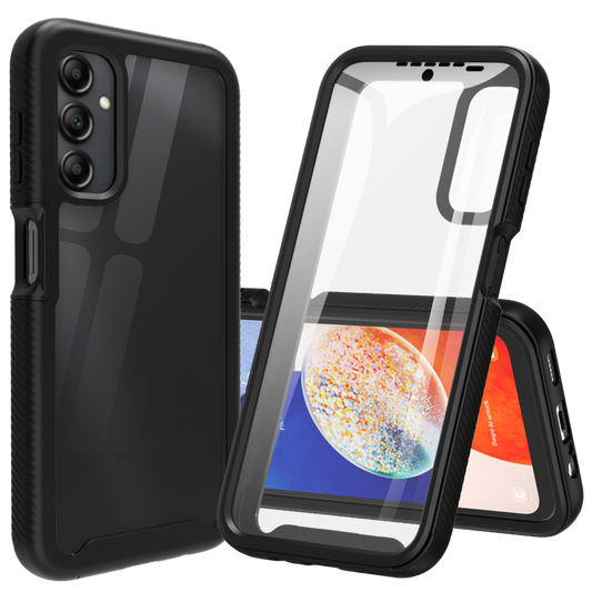 Heavy-Duty Case with Built-in Screen Protector for Samsung Galaxy A14 5G