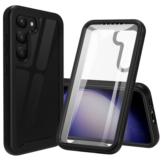 Heavy-Duty Case with Built-in Screen Protector for Samsung Galaxy S23 FE