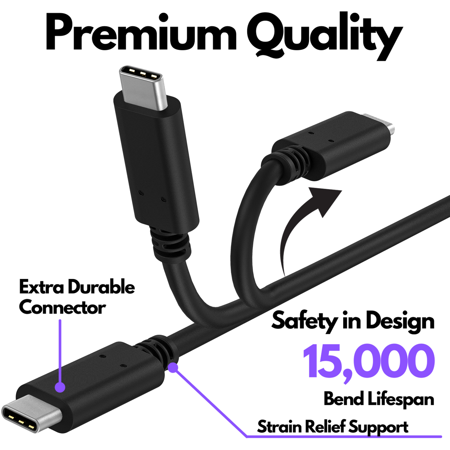 6ft USB-C to USB-A Camera Cable