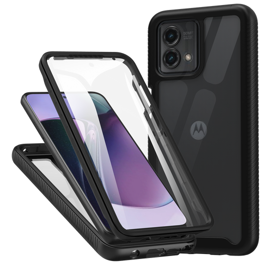Moto G Stylus 5G 2023 Case, Heavy-Duty Case with Built-in Screen Protector for Motorola Moto G Stylus 5G 2023