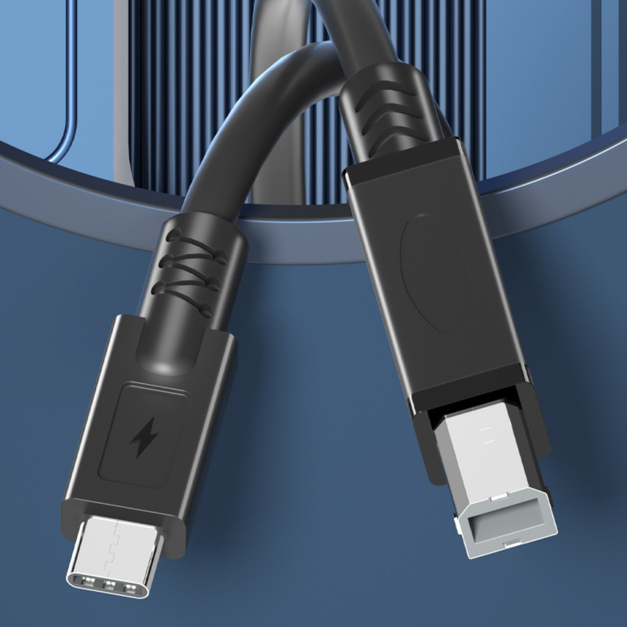 5ft USB-B to USB-C MIDI Cable