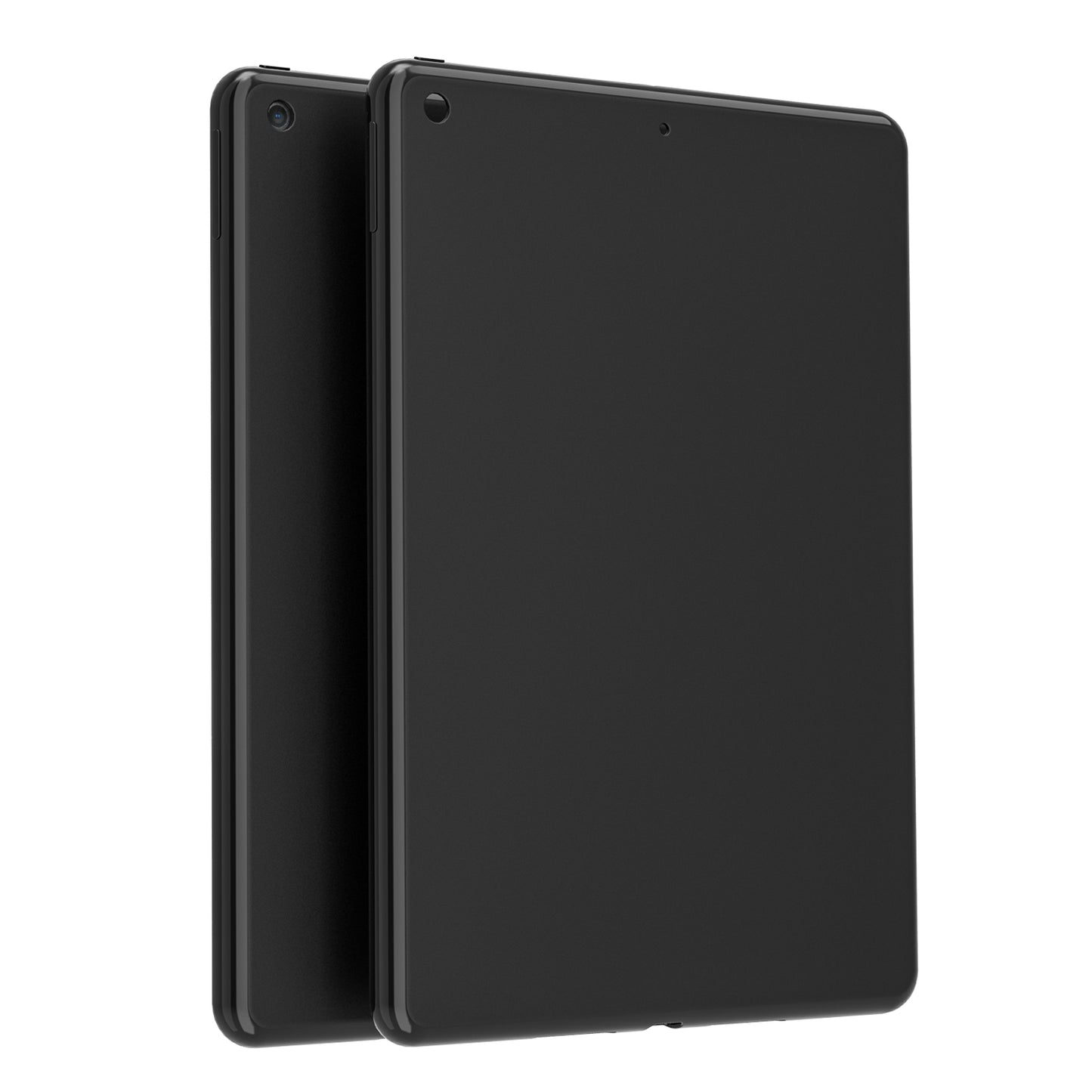 Matte Black Flex-Gel Silicone TPU Case for iPad 9th, 8th & 7th Generation 10.2" (2021, 2020, 2019)
