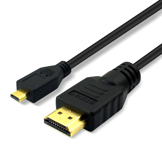 10ft HDMI to Micro HDMI Cable for GoPro, Sony, Canon, Panasonic LUMIX