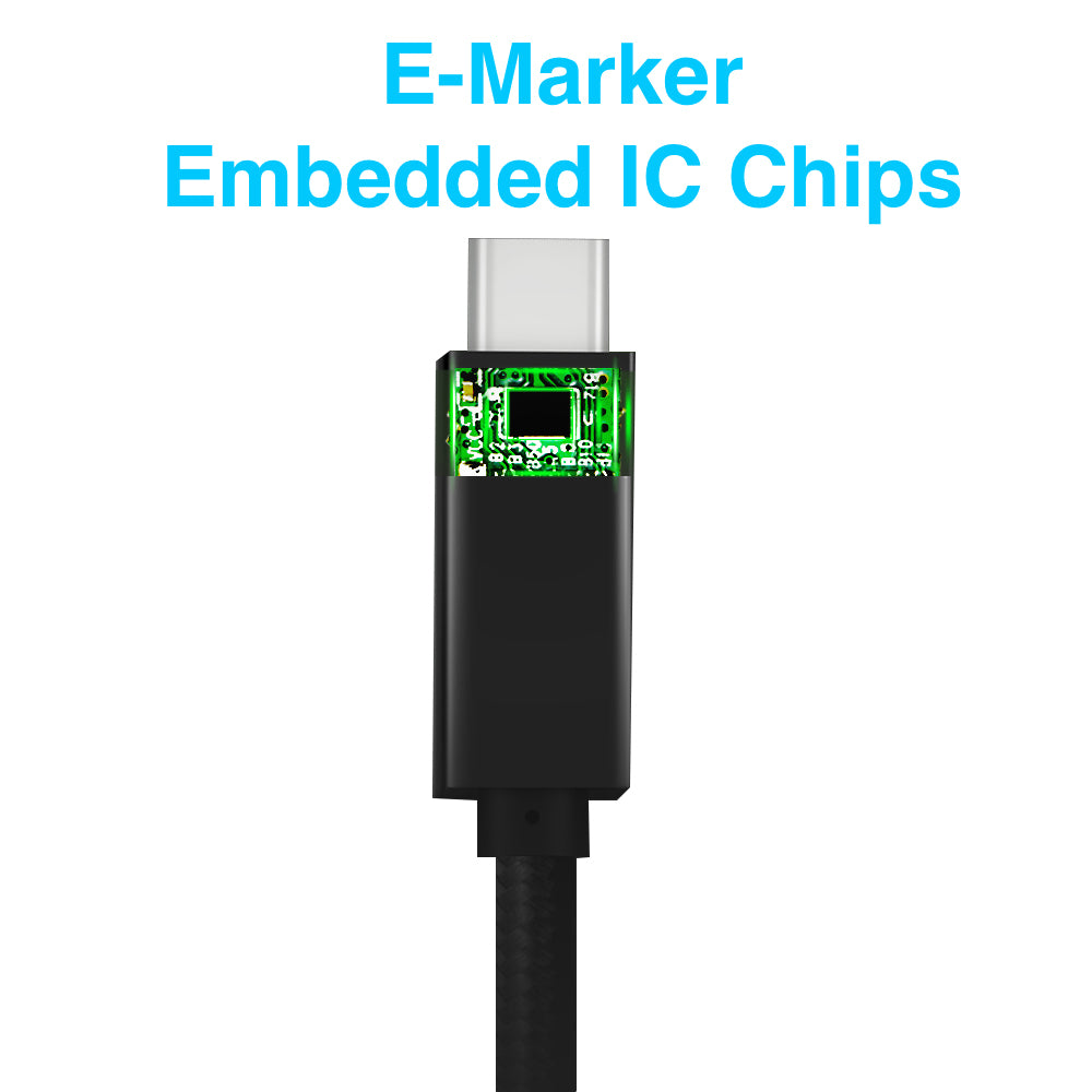 6ft 100W USB-C to USB-C Cable (3.2 Gen 2)