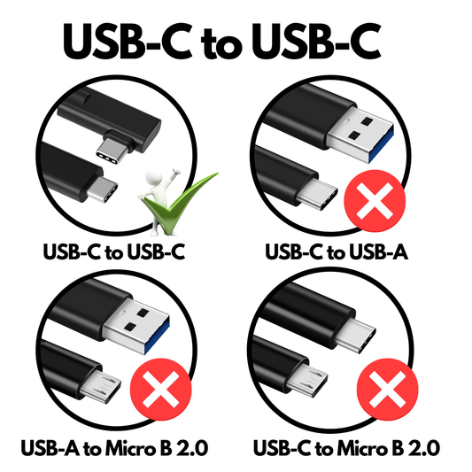 15ft Professional Camera Tethering Cable USB-C to USB-C