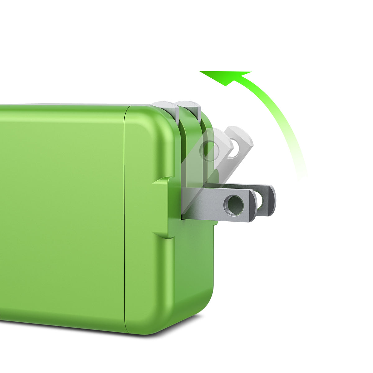 Limebrite Fast Charger for iPhone 17/16/15/Pro/Max/Plus, iPad Air, iPad Pro, Mini 6 (USB-C) Green