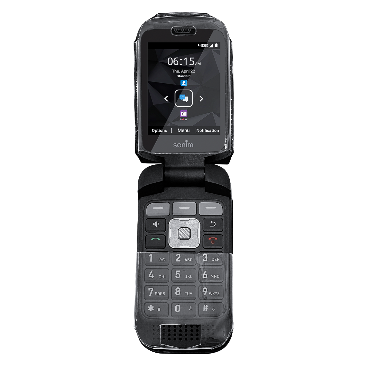 Fitted Leather Case for Sonim XP3 Plus
