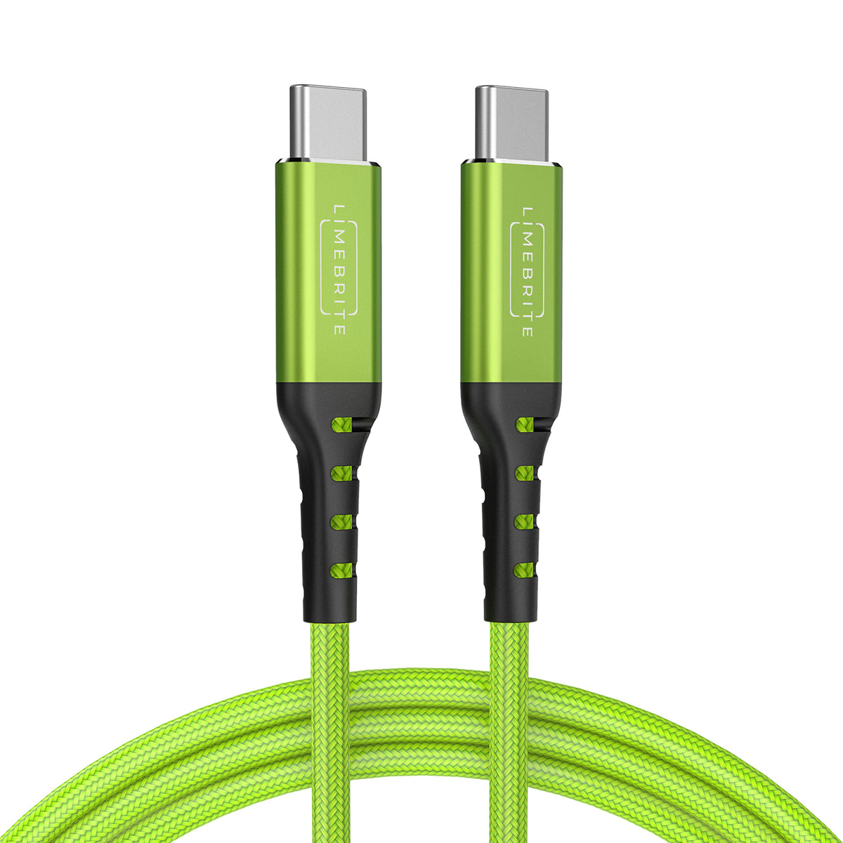 Limebrite Fast Charger for iPhone 17/16/15/Pro/Max/Plus, iPad Air, iPad Pro, Mini 6 (USB-C) Green