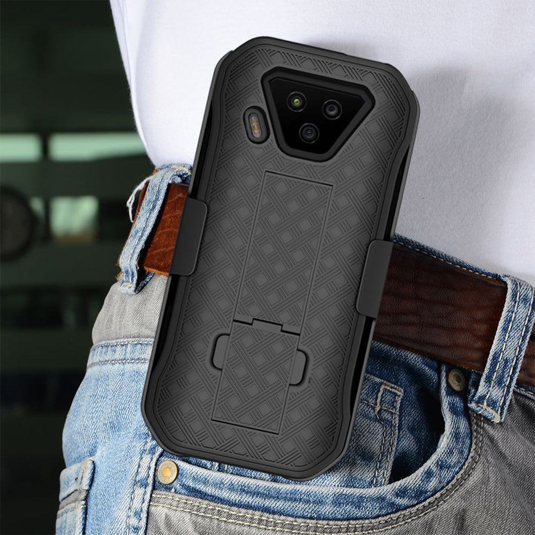 Holster Case with Belt Clip for Kyocera DuraForce Ultra 5G (E7110)
